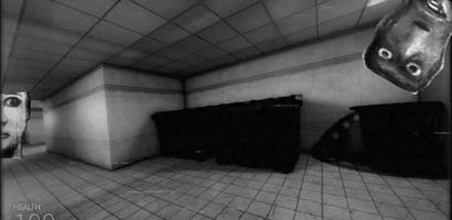 Nextbots Backrooms: puzzle poster