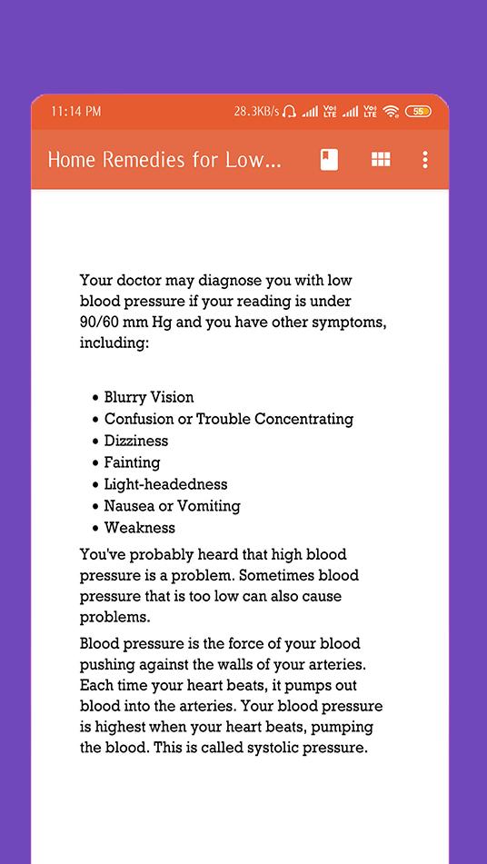 Home Remedies For Low Blood Pressure Hypotension For Android Apk Download Home Remedies For Low Blood Pressure Hypotension For Android Apk Download