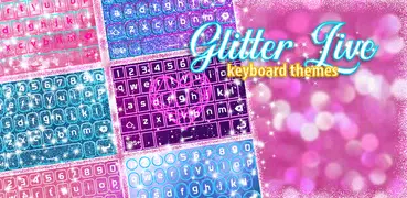 Glitter Live Keyboard Themes