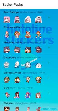 Hololive Stickers 海报