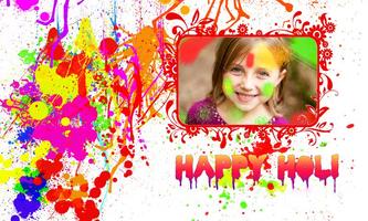 Indian Holi Photo Frame : 2022 Poster