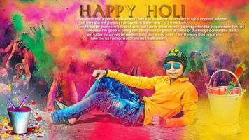 Happy Holi Photo Editor 2019 تصوير الشاشة 3