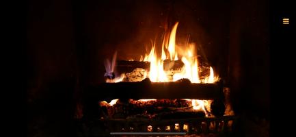 برنامه‌نما Holiday Fireplace عکس از صفحه