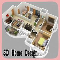 Conception de maison 3D Affiche