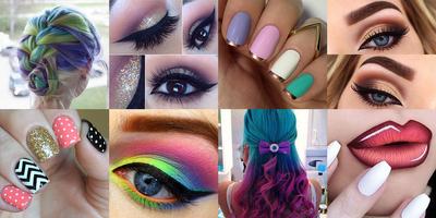 Makeup, Hairstyles, Nails ảnh chụp màn hình 1