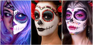 Dia De Los Muertos Makeup - Day Of The Dead Makeup