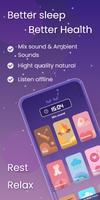 Sleep sounds, relaxing sounds  poster