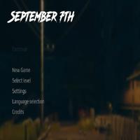 September 7th Horror Game poster