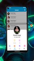 Fake Call From Potrick Snap ภาพหน้าจอ 1