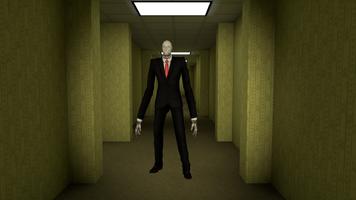 Slenderman in Backrooms Plakat