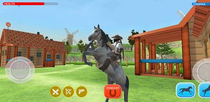 Covboy: Horse Riding Simulator تصوير الشاشة 1