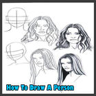 Как нарисовать человека иконка