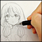 How To Draw Anime MANGA آئیکن