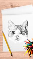 Comment Dessiner Un Chat Affiche