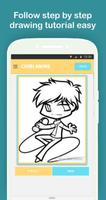 How to Draw Chibi Anime Step by Step Easy + Ideas capture d'écran 2