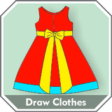 How to Draw Clothes and Outfits Step by Step أيقونة