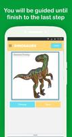 Easy Dinosaurs Drawing Tutorial Step by Step captura de pantalla 3
