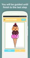 How to Draw Ice Cream Easy Step by Step Offline capture d'écran 3