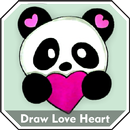 How to Draw Love Heart Easy Step by Step Offline APK