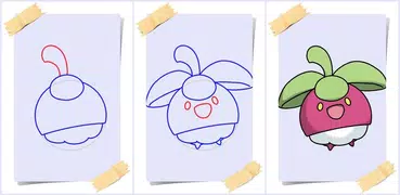 How to Draw Pokémons Step by Step Offline