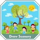 How to Draw Scenery for Kids Step by Step Offline APK