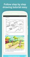 How to Draw Scenery for Kids Step by Step Offline capture d'écran 2