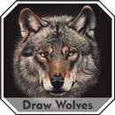 How to Draw Wolves Easy Step by Step Offline Free APK