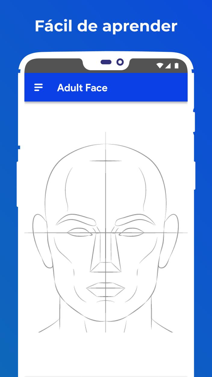 Descarga de APK de Como Dibujar Una Cara Facil para Android