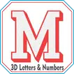 Draw 3D Alphabet Letters & Numbers Step by Step