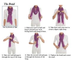 How To Tie a Scarf syot layar 1