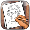Jak rysować: brokatowa manga aplikacja