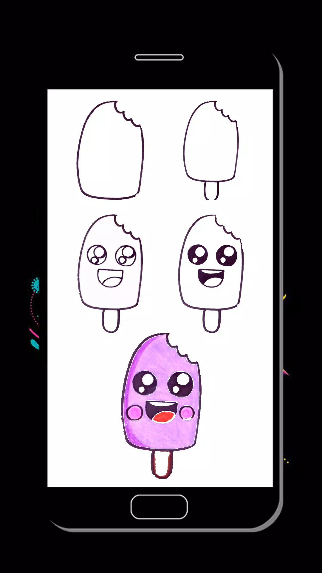 Download How To Draw Cute Ice Cream android on PC