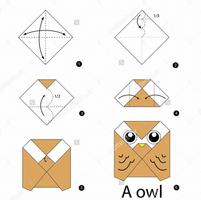 Comment faire de l'origami Affiche
