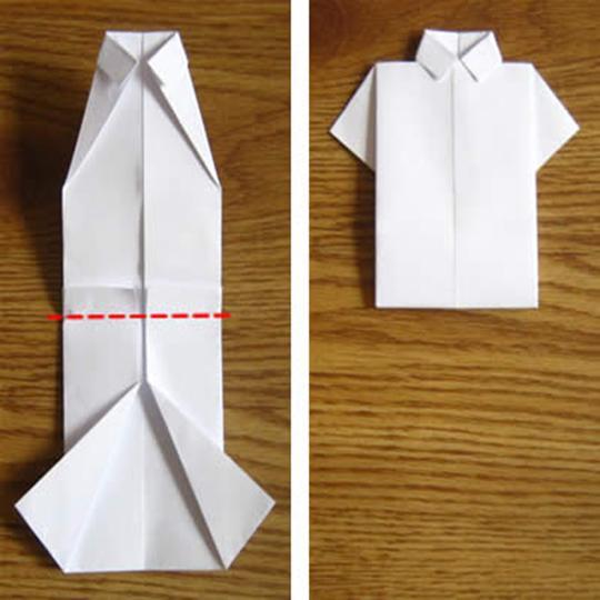 How to Make Paper Pants - Easy Origami Crafts. 