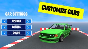 Mega ramp car stunts extreme Plakat