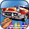 Hotrod Car Coloring Pages APK