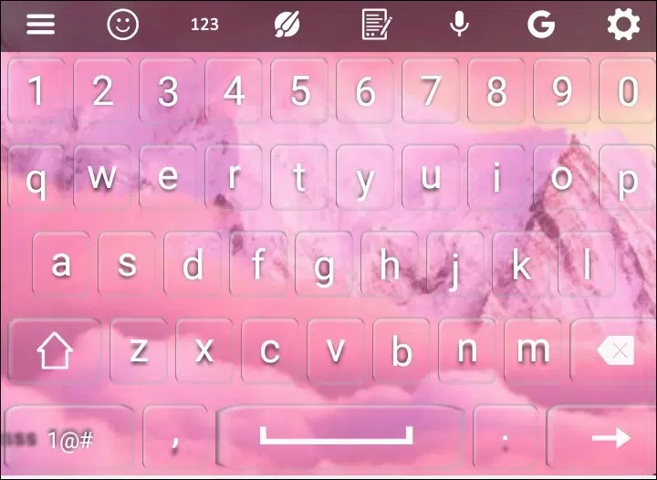Descarga de APK de Fondo de teclado Pink Aesthetic Sky para Android