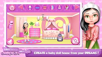 House Design and Decoration Games پوسٹر
