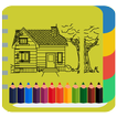 House Coloring & Drawing Book - Expert Drawing