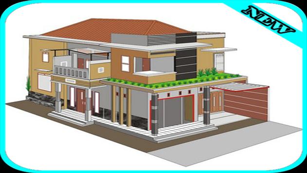 Conception De La Maison Toit Plan 3d Complet Pour Android