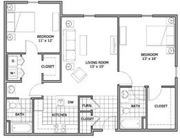پوستر House Floor Plan