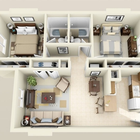 3D House Floor Plans icon