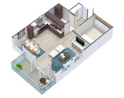 Kế hoạch sàn nhà 3D bài đăng