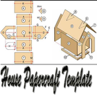 House Papercraft Template Idea icône