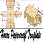 House Papercraft Template Idea icon