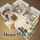 House Plan 3D Zeichen
