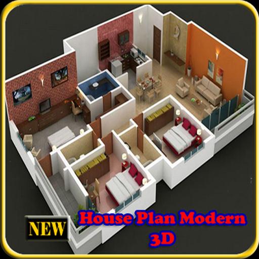 Plan de maison moderne 3D pour Android - Téléchargez l'APK