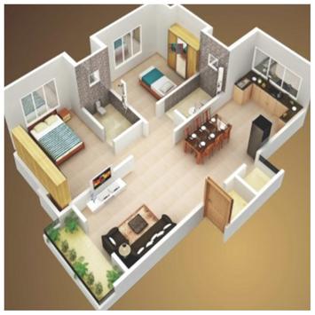 3D house plan designs screenshot 3