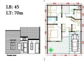 House Plan Drawing Simple screenshot 3