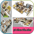 آیکون‌ 3D house plan designs